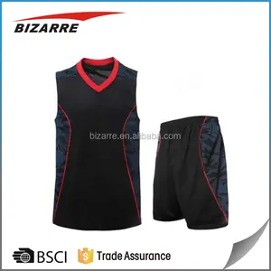 MOQ rendah kualitas tinggi l kinerja pakaian olahraga mesh 100% katun kaus basket