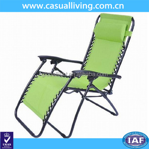 <span class=keywords><strong>Chaise</strong></span> d'extérieur pliable <span class=keywords><strong>Anti</strong></span>-<span class=keywords><strong>gravité</strong></span>, fauteuil de salon, réglable, pour jardin - Product Image 2