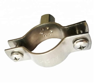 In acciaio zincato M8 + 10 heavy duty tubo gancio - Product Image 1