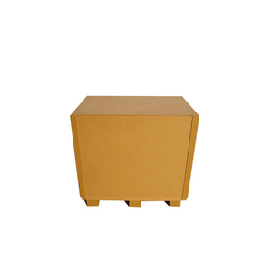 Heavy duty high quality strong cardboard pallet collapsible freight shipping box for sea