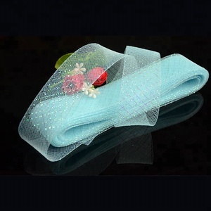 Accesorios de vestido de la boda de Color liso crinolina CRIN trenza - Product Image 1