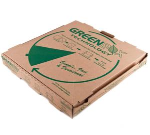 Boîtes à pizza <span class=keywords><strong>en</strong></span> carton ondulé avec lamination mate, logo personnalisé, recyclables, vente <span class=keywords><strong>en</strong></span> <span class=keywords><strong>gros</strong></span> - Product Image 2