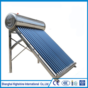 Free Sample Food Grade <strong>Silicon</strong> <strong>Rubber</strong> <strong>Hose</strong> Pipe Nonpressure All Stainless Steel Solar Water Heater - Product Image 1