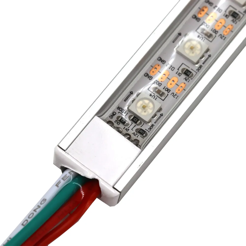 12v 주소 지정 ws2815 60led 디지털 픽셀 led 라이트 바 ip65