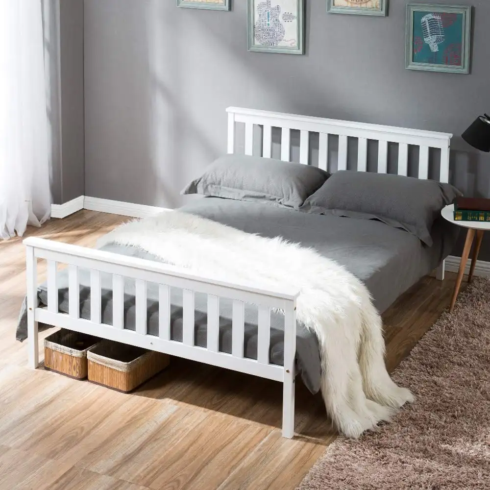 MDF Stylish Bed Frame Wood Wooden Bed Modern Mdf Bed Frame Popular