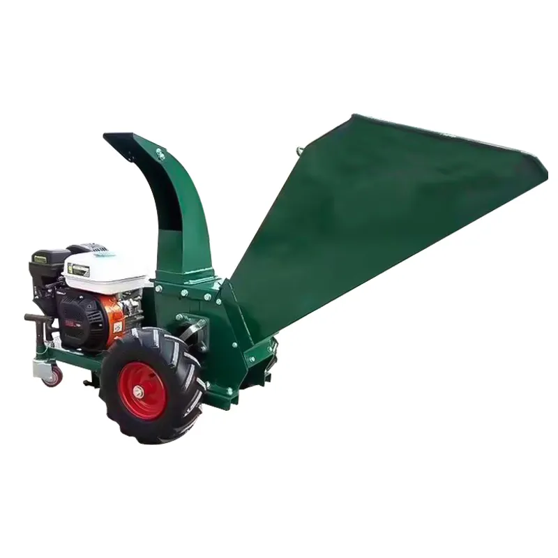 Mini di động bánh xe Gỗ Chipper Shredder giá