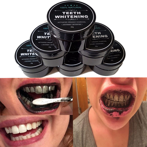 Poudre blanchissante pour les dents au charbon de bois activé à la menthe biologique naturelle 30g, best-seller - Product Image 5