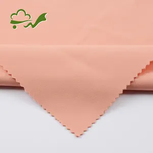 Hot sale polyester spandex 75D stock lot knitted air layer sandwich fabric stock for garment