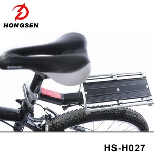 <span class=keywords><strong>Portaequipajes</strong></span> Trasero para Bicicleta HongSen HS-027 de Aleación de Aluminio con Accesorio para Poste de Asiento de 33 mm, Capacidad de Carga de 50 kg para Bicicleta de Montaña - Product Image 6