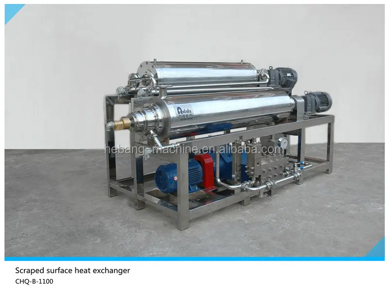SSHE stainless steel heat exchanger for margarine& shortening