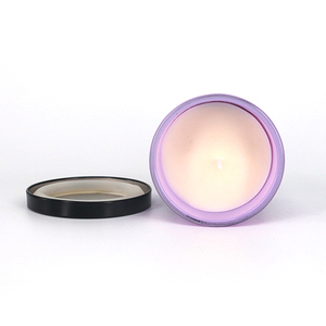 En gros personnalisé <span class=keywords><strong>de</strong></span> luxe mat violet bougie parfumée <span class=keywords><strong>cire</strong></span> <span class=keywords><strong>de</strong></span> <span class=keywords><strong>soja</strong></span> - Product Image 2