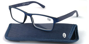 <span class=keywords><strong>Lunettes</strong></span> <span class=keywords><strong>de</strong></span> <span class=keywords><strong>lecture</strong></span> pour hommes en plastique bon marché personnalisées avec étui - Product Image 2