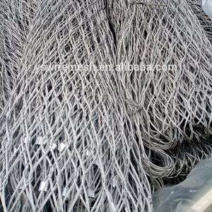 Stainless Steel <strong>Wire</strong> Rope Anti-hill <strong>Mesh</strong> / <strong>Ss</strong> Aviary <strong>Mesh</strong> / <strong>Rust</strong> <strong>Proof</strong> Rope <strong>Mesh</strong> Zoo Fence - Product Image 1