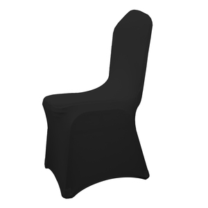 Couvertures blanches de <span class=keywords><strong>couverture</strong></span> de chaise de salle à manger de Spandex de bout droit pour la salle à manger de banquet - Product Image 2