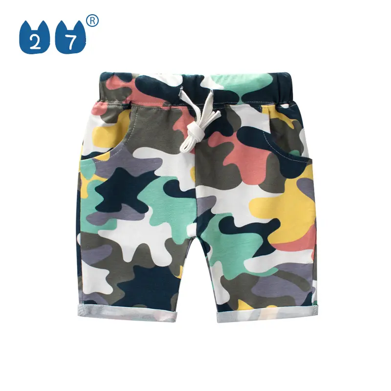 Hot bán phong cách cậu bé của mùa hè ban quần short với đẹp Camo in ấn