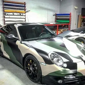 Auto Paint Protection Vinyl OEM Customized Car Wrap Camo Vinyl Film For Car Wrapping