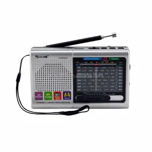 חם למכור golon נייד fm רדיו כחול שן דיגיטלי fm am sw רדיו עבור בן אדם 9 להקת רדיו כחול שן רמקול