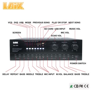 Laix LX-320 Verstärker Hallo-End Beste Karaoke Angetrieben Zahn Blau Stereo Marke Name Power Signal China Verstärker