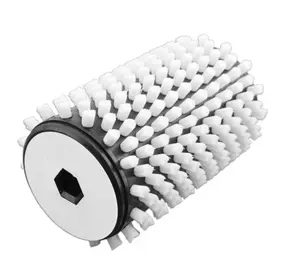 Brosse de Ski en Nylon blanc ciré 100 mm