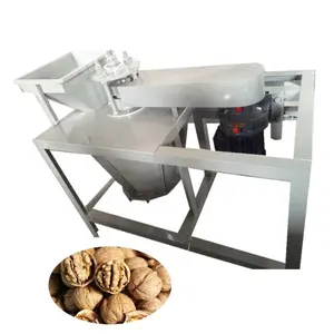 Walnoot cracker automatische walnoot shell crusher machine