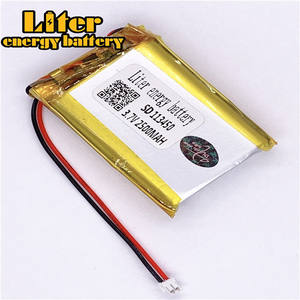 Spina 1.5-<span class=keywords><strong>2</strong></span> P 113450 2500 mah 3.7 V Ricaricabile lipo batteria ai polimeri di ioni di li solare batteria al litio con PCM - Product Image 1