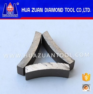 Segments de diamant de base mèche pour <span class=keywords><strong>granit</strong></span> / béton / marbre - Product Image 1