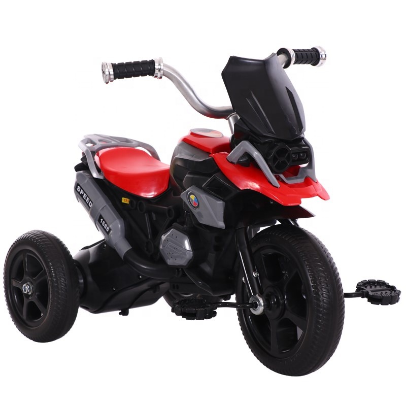 ☆新品☆電動乗用バイク 【赤】充電式 乗用玩具 子供用 三輪車