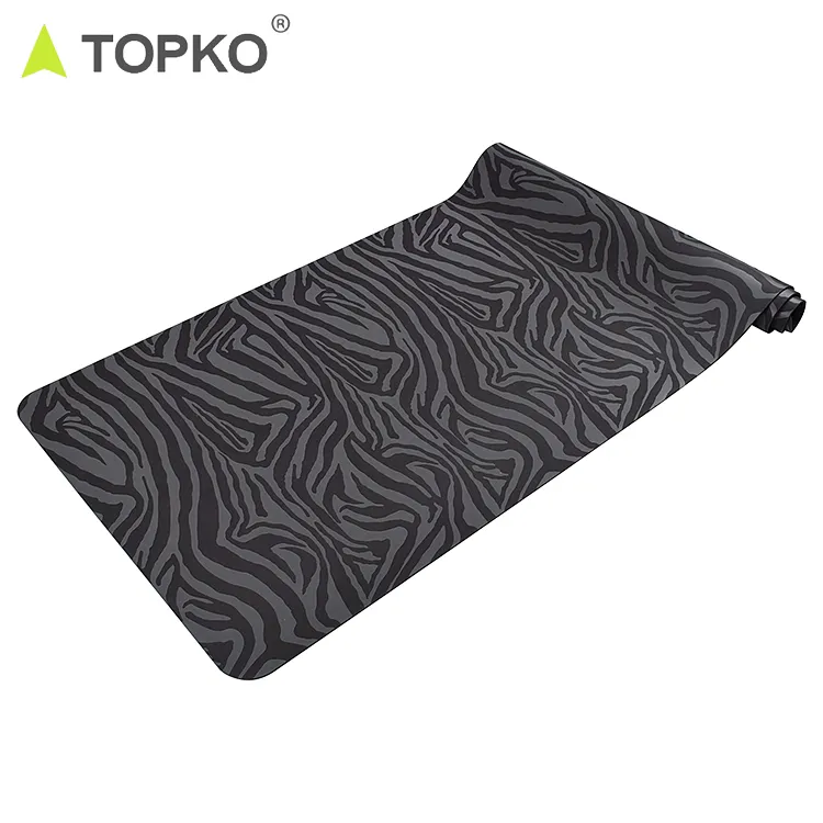 TOPKO Brand new eco-friendly material workout sustainable yoga mat, yoga mat cover,luxury yoga mats