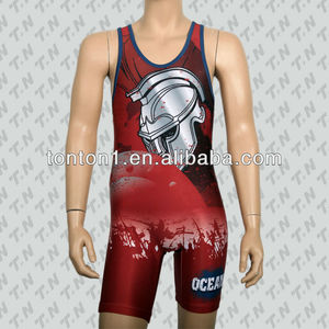 personalizado diseño nuevo de la sublimación de la tela de lucha libre - Product Image 1