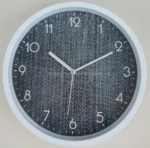 Safe Wall Clock plastic 12inch customized wall clock