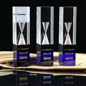 クリスタルトロフィーファッションデザイン砂時計装飾用 - Product Image 2
