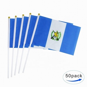 Commercio all'ingrosso della fabbrica di trasporto del campione su misura stampato Guatemala <span class=keywords><strong>bandiera</strong></span> mano tutti i <span class=keywords><strong>paesi</strong></span> - Product Image 2