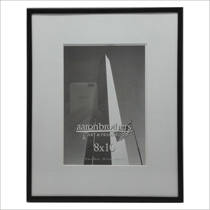 Custom Size Silver Aluminium Metal <strong>Gallery</strong> Picture <strong>Frame</strong> With Western Style Logo for Painting Display - Product Image 2
