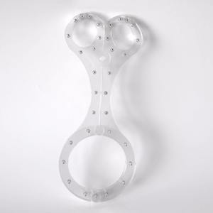 新しいフェチのおもちゃbdsmボンデージセクシーな襟手首拘束大人の大人のおもちゃ - Product Image 5