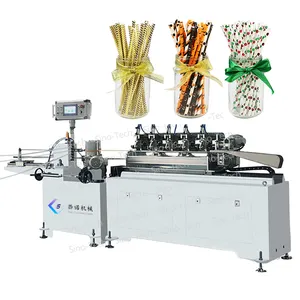 Warm Drinken Eco Gerecycled Papier Stro Maken Machine Papier Product Maken Machines