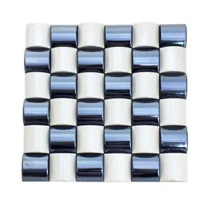 Сделано в Китае, мозаичная плитка, сетчатая настенная керамическая плитка