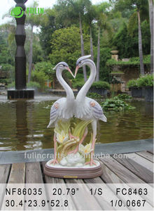 <span class=keywords><strong>L</strong></span>'amour des oiseaux de jardin décoratifs figurine <span class=keywords><strong>grue</strong></span> - Product Image 1