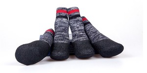 Chaussettes <span class=keywords><strong>pour</strong></span> animaux de compagnie, chaussettes antidérapantes, imperméables, <span class=keywords><strong>pour</strong></span> l'extérieur, grands chiens, nouvelle mode 2019 - Product Image 5