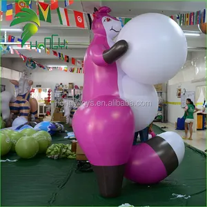 Hongyi Inflatable Sexy Fox / PVC Inflatable Fat Fox Toys For Adult