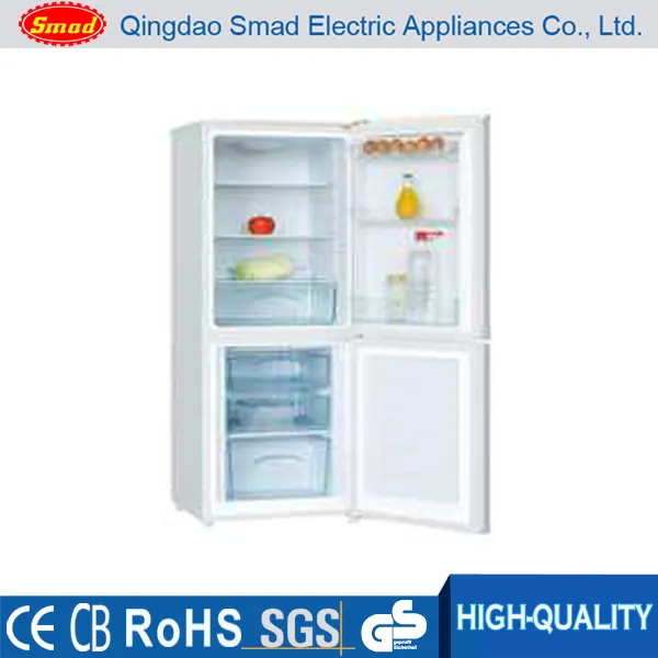 高品質の二重ドア直立150lコンビ冷蔵庫