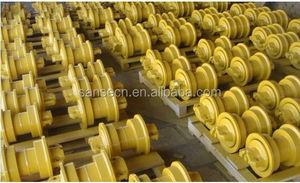 Grosir Excavator Cina Link Idler Carrier Roller Sprocket bulldoser Track Link dengan Sepatu - Product Image 6
