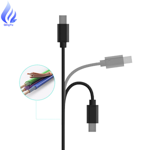 Top vente câble <span class=keywords><strong>USB</strong></span> Type C tressé en Nylon 2M/6FT 3A câble de données de connecteur en métal de charge rapide Compatible pour <span class=keywords><strong>Samsung</strong></span> <span class=keywords><strong>S8</strong></span>/<span class=keywords><strong>S8</strong></span> + Google - Product Image 5