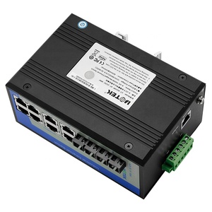 UT-62208F-8T-2GSC-MNF UOTEK Được Quản Lý 8 Cổng Điện <span class=keywords><strong>100M</strong></span> + 2 Cổng Quang Gigabit 1000M Cổng <span class=keywords><strong>Ethernet</strong></span> Công Nghiệp DIN-Rail - Product Image 3
