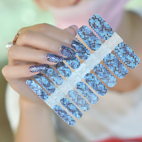 Autocollants 2D en plastique pour vernis à ongles, décorations en gel pour nail art, fournisseur d'articles de nail art - Vente chaude