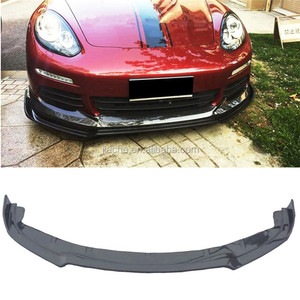 Protector de fibra de carbono/FRP alerón de parachoques delantero para Porsche Panamera GTS Turbo <span class=keywords><strong>S</strong></span> Hatchback 4 puertas 2014-2017 pala de barbilla - Product Image 6