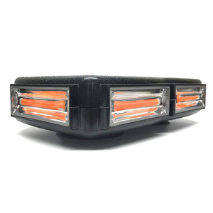 60W <span class=keywords><strong>Mini</strong></span> LED <span class=keywords><strong>Light</strong></span> bar Strobe Warnung Bernstein Licht für Autos zum Verkauf Auto Licht Zubehör - Product Image 3