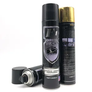 ATKM Super metallic Bright Chrome mirror effect aerosol Spray Paint nano plating spray chrome machine