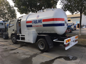 Camion GPL avec réservoir GPL de 5 mètres cubes, citerne routière GPL avec distributeur, prix - Product Image 4