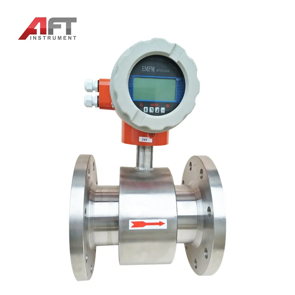 DN50 Digital Mud Waste Water Flowmeter Hot Selling Product