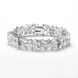 RAKOL BP135 top sellers 2023 crystal silver jewelry bangle